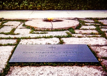 The eternal flame, requested by Jacqueline Kennedy, was inspired by a similar flame at The Tomb of the Unknown Solder at the Arc de Triompe in Paris and the book, “Candle In the Wind”, part of the “Once and Future King” collection by T.H. White.